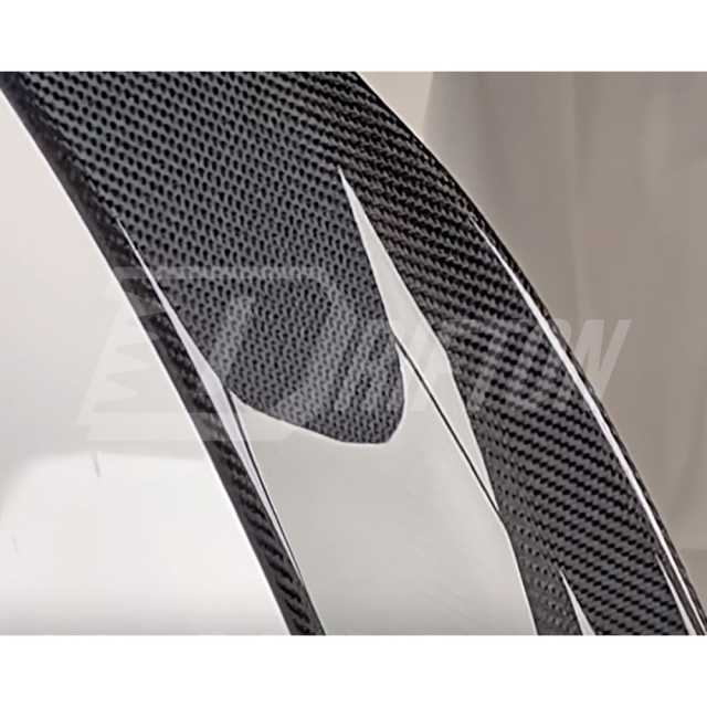 Ducktail Style Carbon Fiber Trunk Spoiler Rear Wing For Infiniti Q50 Q50S 2013-2024