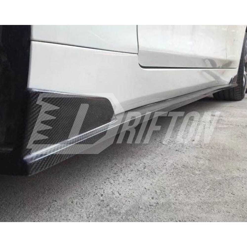 Carbon Fiber Side Skirt For INFINITI Q50 2013-2024