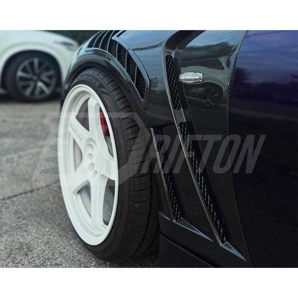 EPA ATTK Style Carbon Fiber Fender For Infiniti Q50 2013-2024