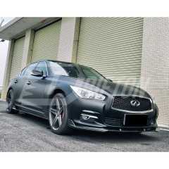 Project Black S Concept Style Carbon Fiber Side Skirt For Infiniti Q50 2013-2024