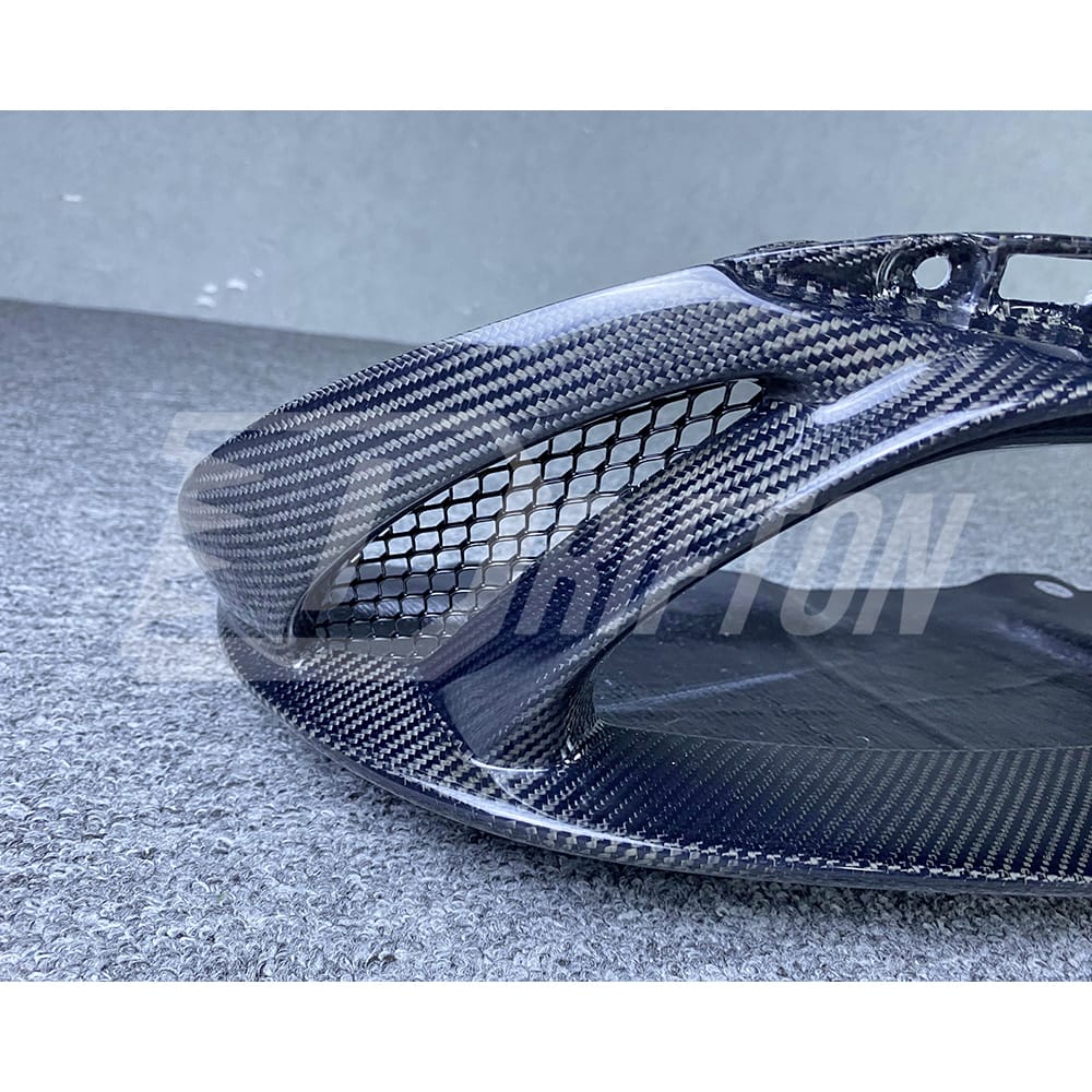 A Style Carbon Fiber Rear Diffuser For Alfa Romeo Giulia Base Ti 2016-2023