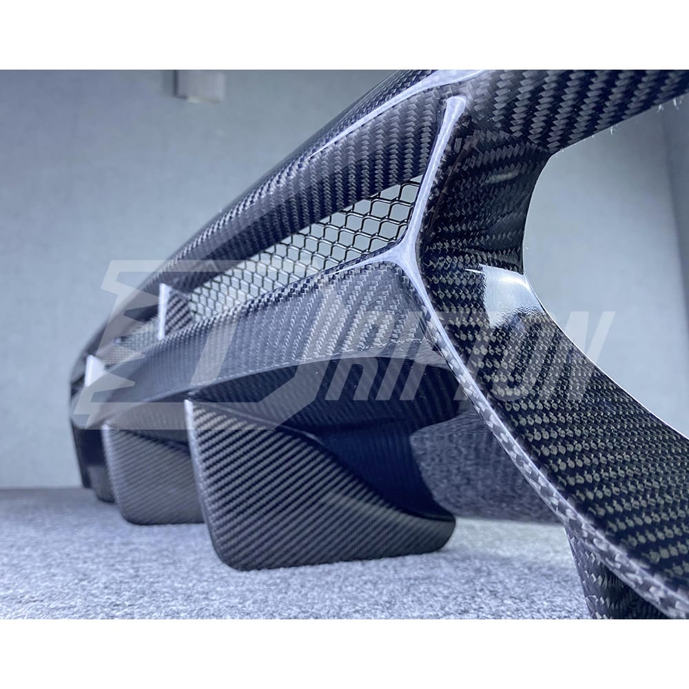 A Style Carbon Fiber Rear Diffuser For Alfa Romeo Giulia Base Ti 2016-2023