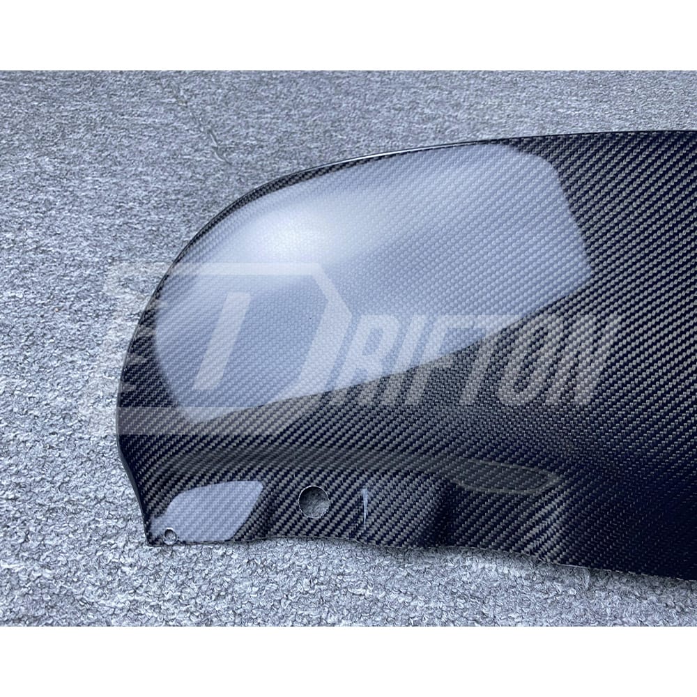 A Style Carbon Fiber Rear Diffuser For Alfa Romeo Giulia Base Ti 2016-2023