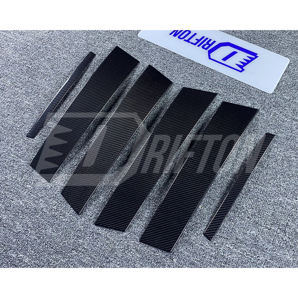Dry Carbon Fiber B Pillar For Alfa Romeo Giulia Quadrifoglio