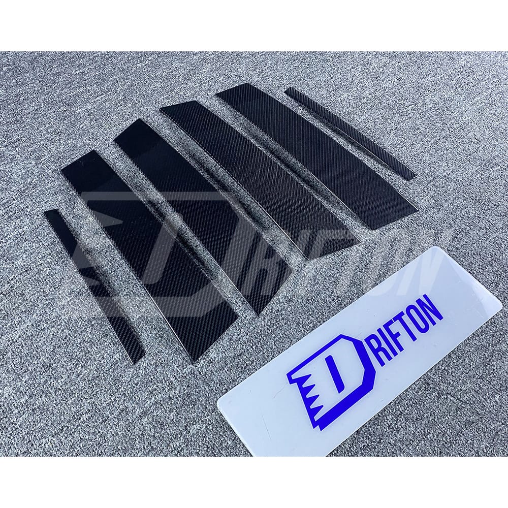 Dry Carbon Fiber B Pillar For Alfa Romeo Giulia Quadrifoglio