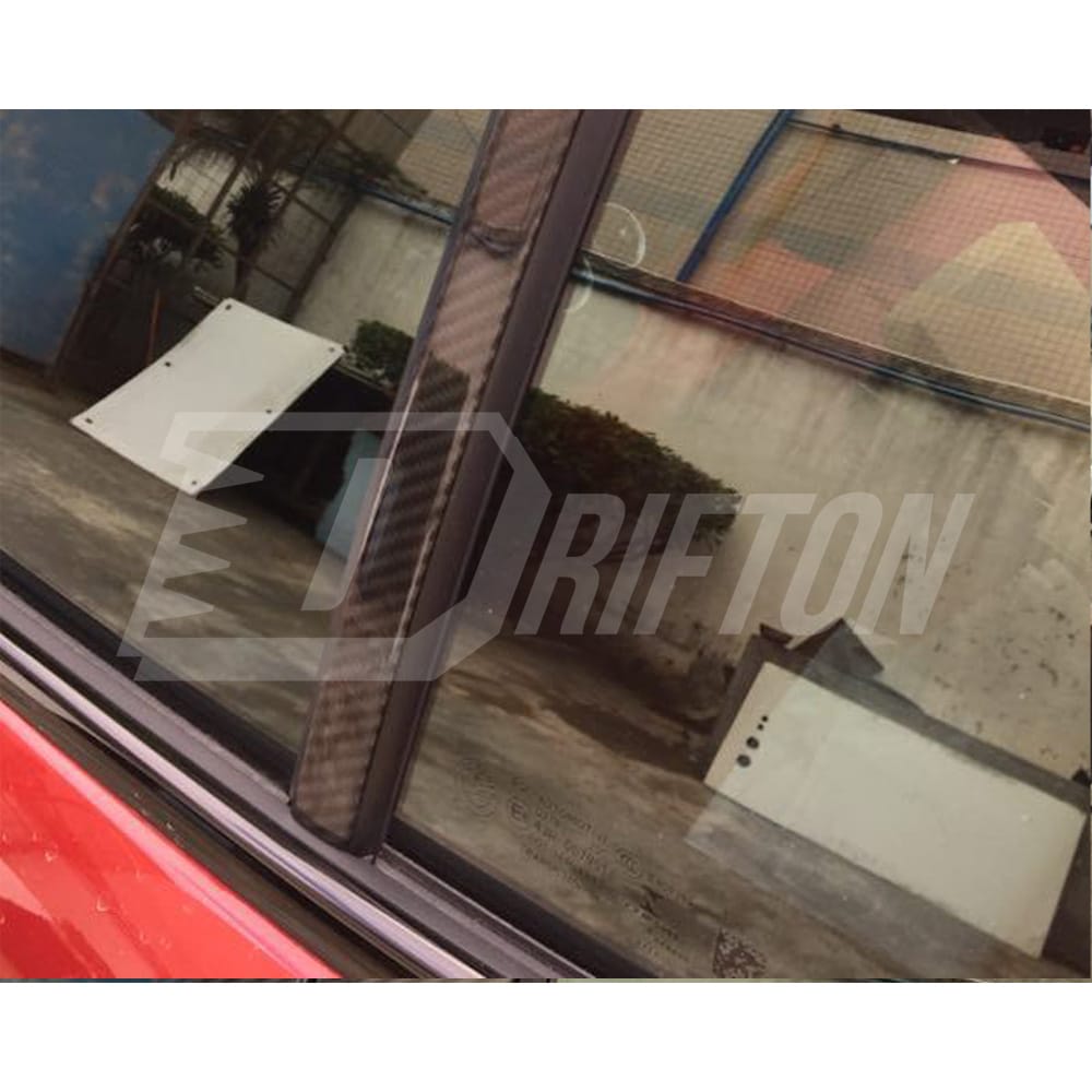 Dry Carbon Fiber B Pillar For Alfa Romeo Giulia Quadrifoglio