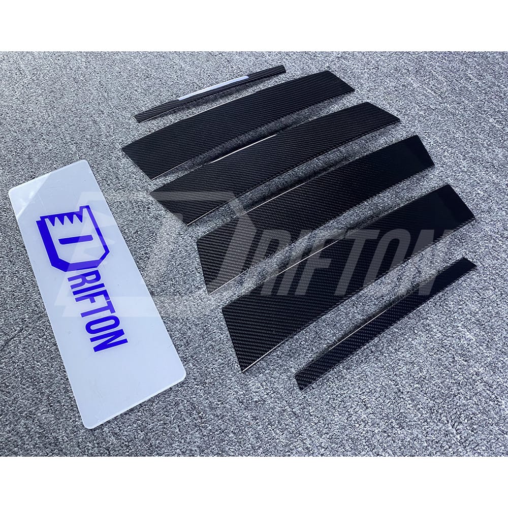 Dry Carbon Fiber B Pillar For Alfa Romeo Giulia Quadrifoglio