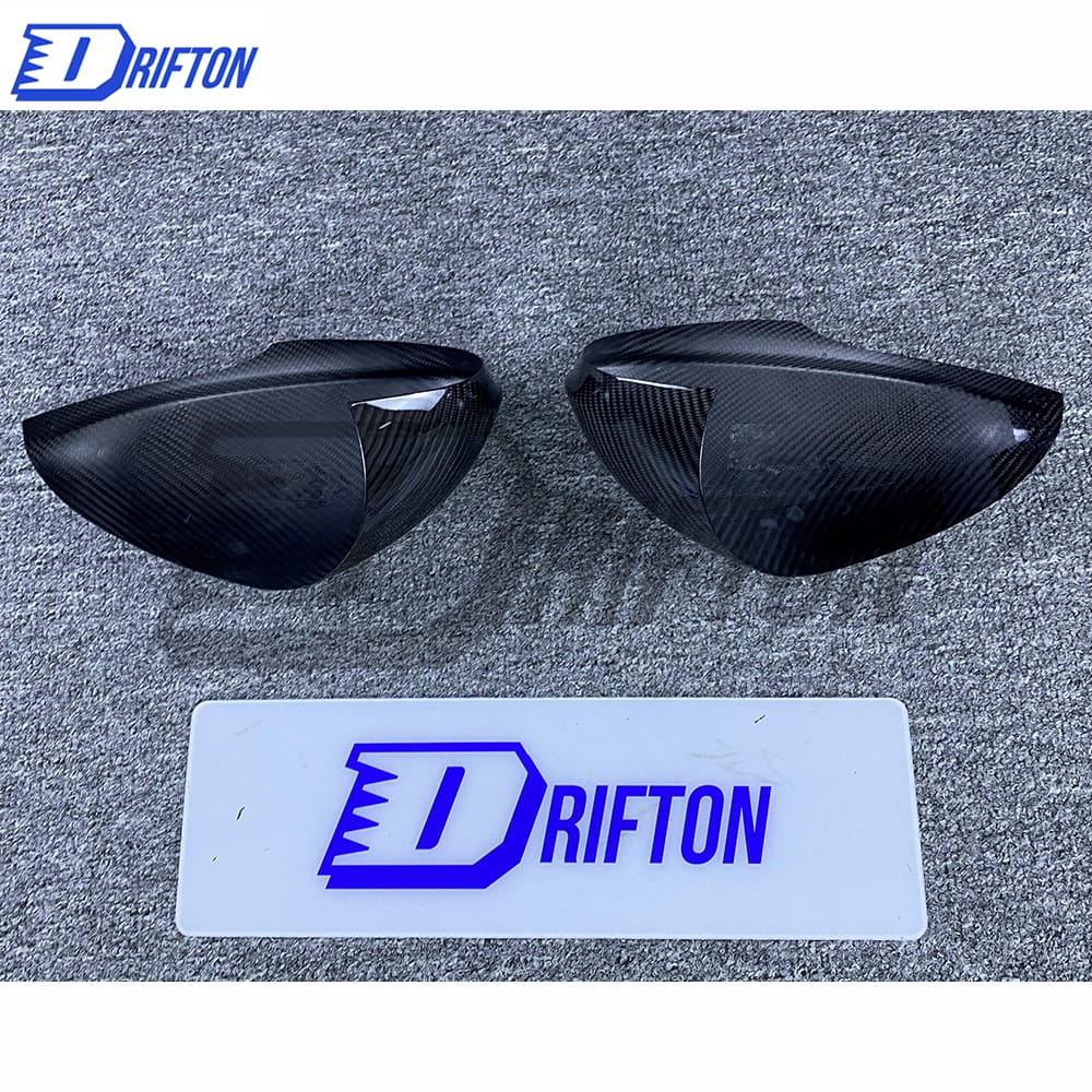 Dry Carbon Fiber Mirror Cover (Add On) For Alfa Romeo Giulia 2016-2023