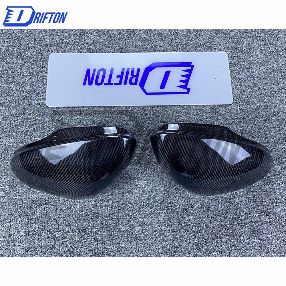 Dry Carbon Fiber Mirror Cover (Add On) For Alfa Romeo Giulia 2016-2023