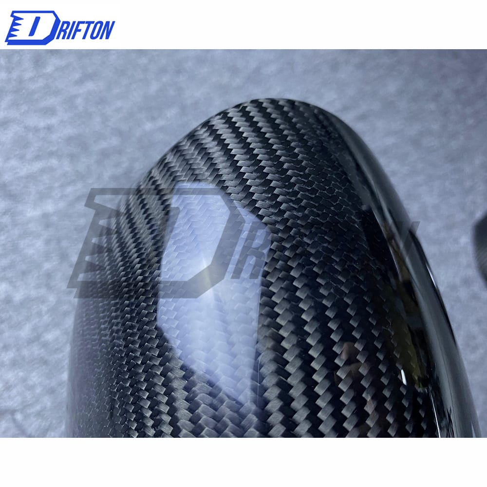 Dry Carbon Fiber Mirror Cover (Add On) For Alfa Romeo Giulia 2016-2023
