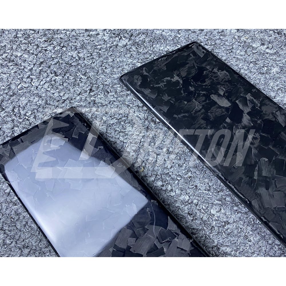 Dry Forged Carbon Fiber B Pillar For Alfa Romeo Giulia Quadrifoglio 2016-2023