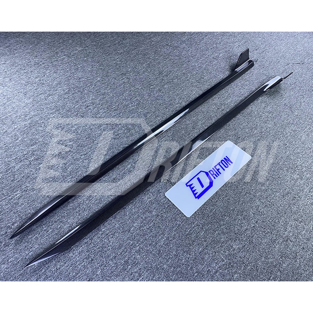 GTAM Style Carbon Fiber Side Skirt For Alfa Romeo Giulia 2016-2023