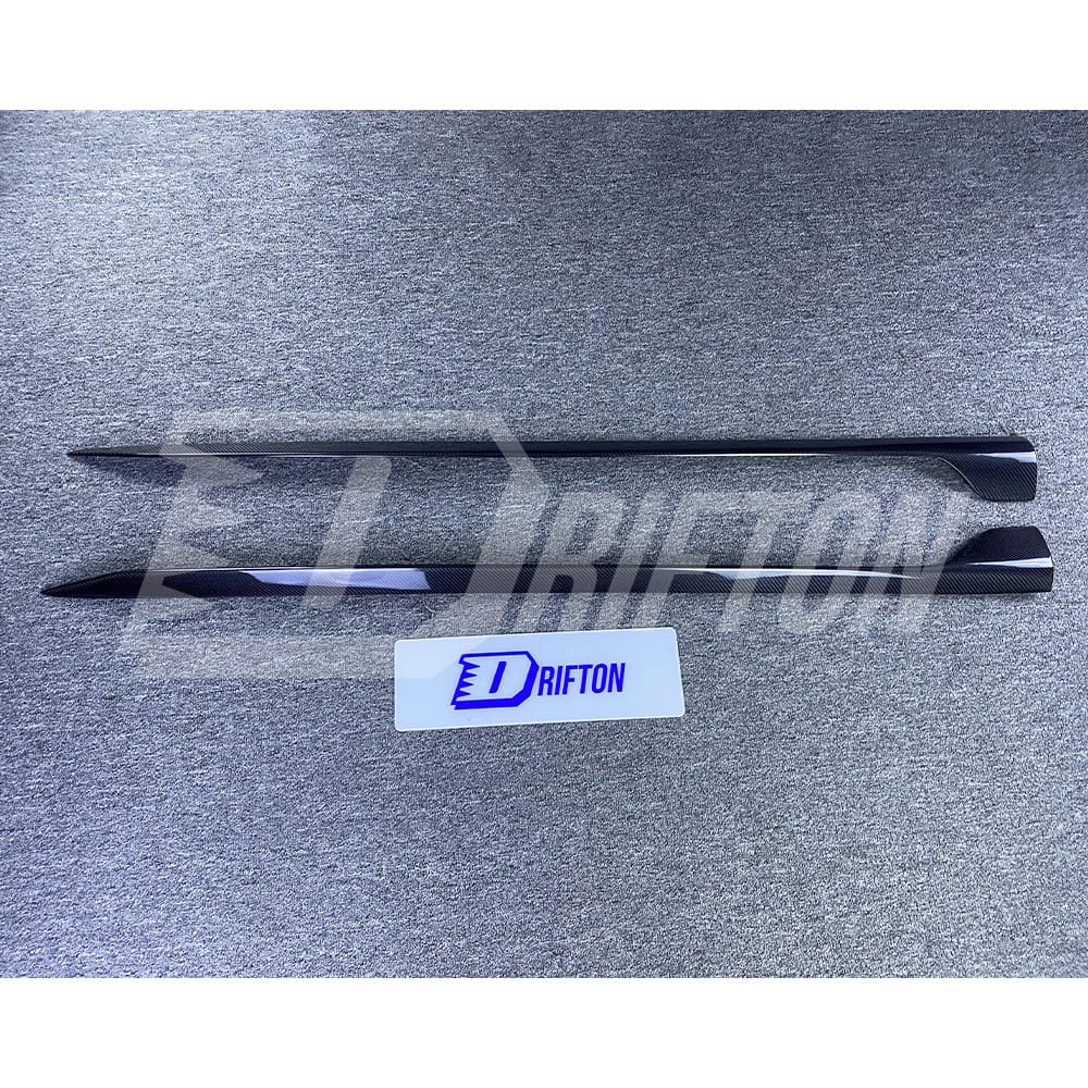 GTAM Style Carbon Fiber Side Skirt For Alfa Romeo Giulia 2016-2023
