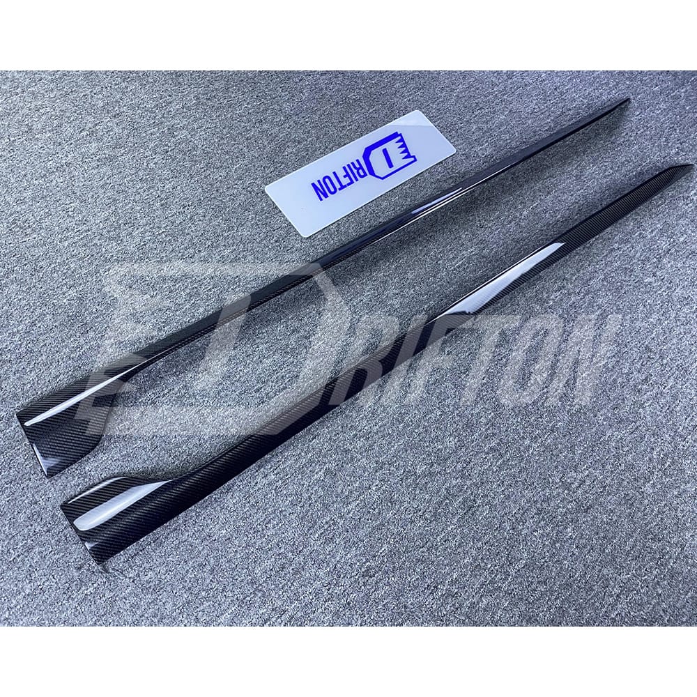 GTAM Style Carbon Fiber Side Skirt For Alfa Romeo Giulia 2016-2023