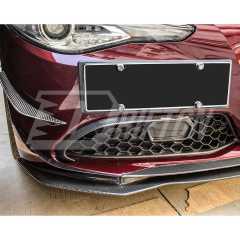 B Style Carbon Fiber Front Bumper Vent Trim For Alfa Romeo Giulia Base Ti 2016-2023