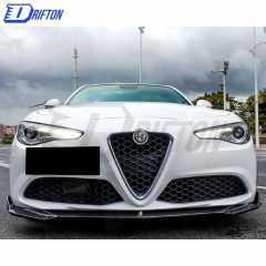 CMST Style Carbon Fiber Front Lip For Alfa Romeo Giulia Base Ti 2016-2023