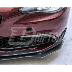 Carbon Fiber Front Bumper Canards For Alfa Romeo Giulia Base Ti 2016-2023