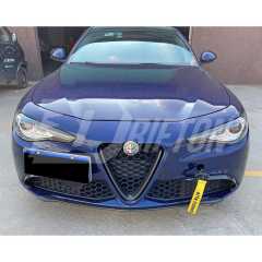 B Style Carbon Fiber Front Bumper Vent Trim For Alfa Romeo Giulia Base Ti 2016-2023