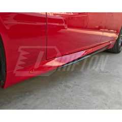 Quadrifoglio Style Partial Dry Carbon Fiber Side Skirt For Alfa Romeo Giulia 2016-2023