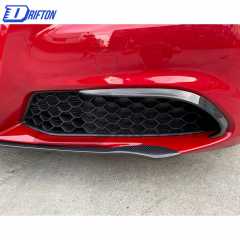 A Style Carbon Fiber Front Lip For Alfa Romeo Giulia Base Ti 2016-2023