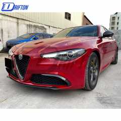 A Style Carbon Fiber Front Lip For Alfa Romeo Giulia Base Ti 2016-2023