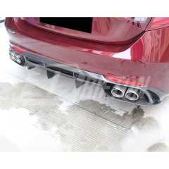 A Style Carbon Fiber Rear Diffuser For Alfa Romeo Giulia Base Ti 2016-2023