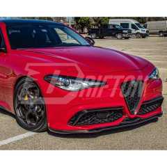 Carbon Fiber Front Lip For Alfa Romeo Giulia Sport 2016-2023