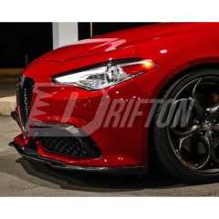 Carbon Fiber Front Lip For Alfa Romeo Giulia Sport 2016-2023