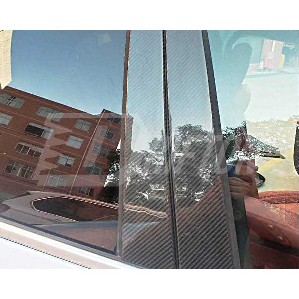 Dry Carbon Fiber B Pillar For Alfa Romeo Giulia Quadrifoglio 2016-2023