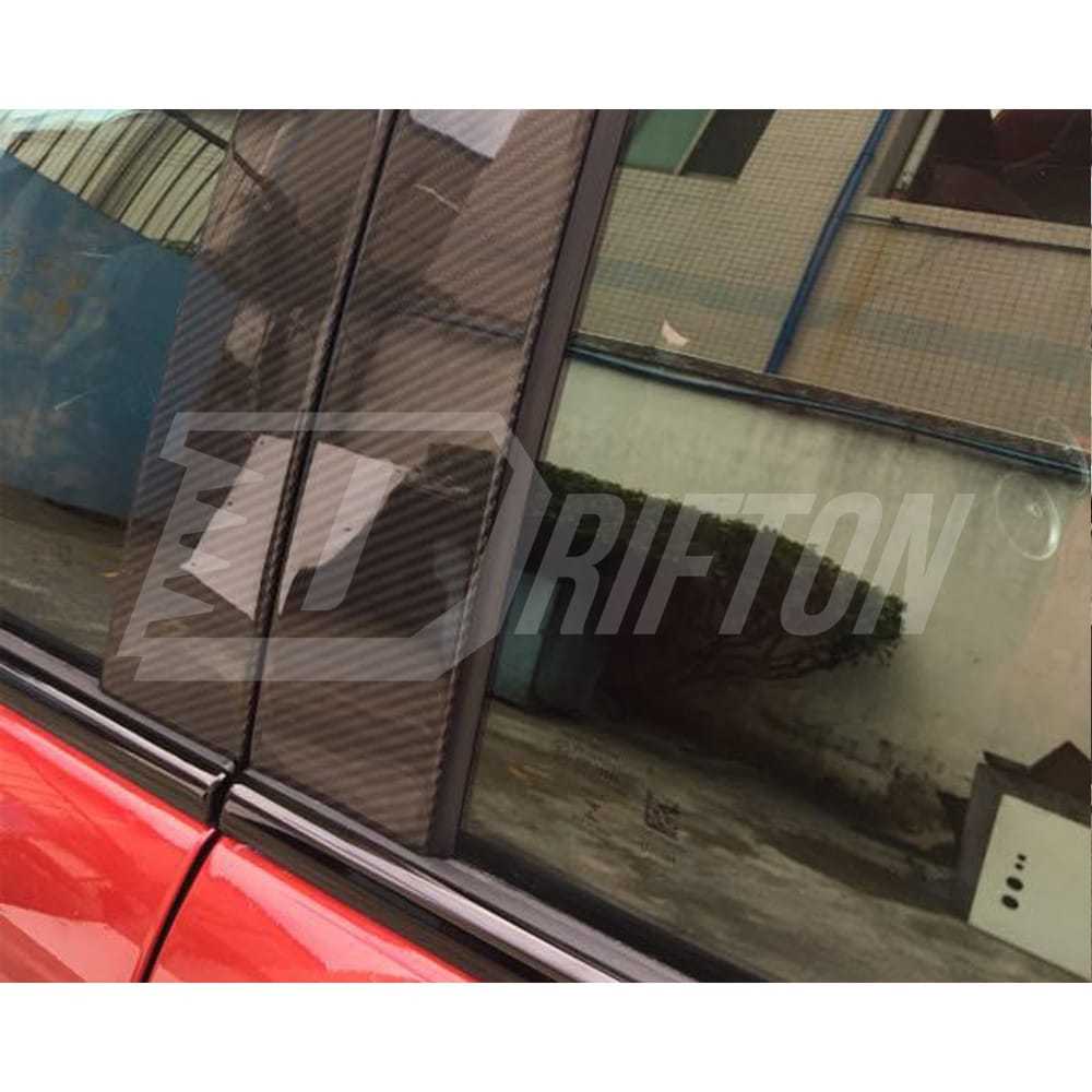 Dry Carbon Fiber B Pillar For Alfa Romeo Giulia Quadrifoglio 2016-2023