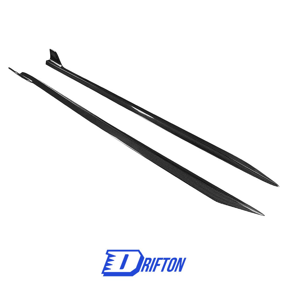 GTAM Style Carbon Fiber Side Skirt For Alfa Romeo Giulia 2016-2023