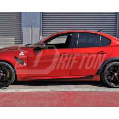 GTAM Style Glass Fiber Fender For Alfa Romeo Giulia 2016-2023