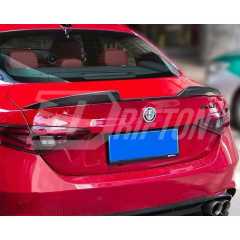GTA Racing Edition Style Carbon Fiber Trunk Spoiler For Alfa Romeo Giulia 2016-2023