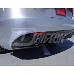 Plastic Rear Diffuser For Alfa Romeo Giulia Base Ti 2016-2023