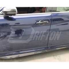 Quadrifoglio Style Carbon Fiber Side Skirt Trim For Alfa Romeo Giulia 2016-2023