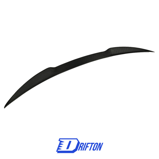 Quadrifoglio Style Dry Carbon Fiber Rear Trunk Wing Spoiler For Alfa Romeo Giulia 2016-2023