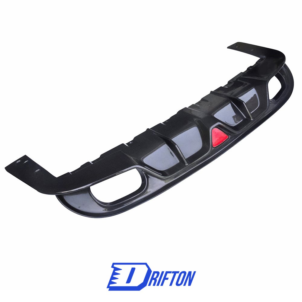 CMST Style Carbon Fiber Rear Diffuser For Alfa Romeo Giulia Base Ti ...