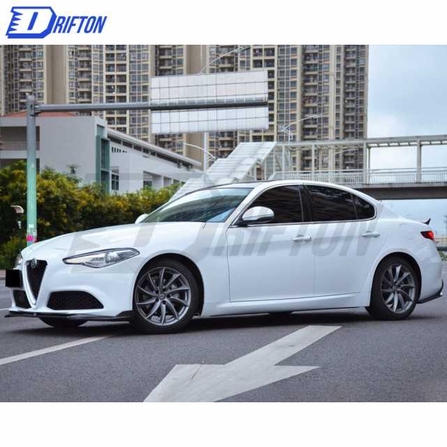 CMST Style Carbon Fiber Front Lip For Alfa Romeo Giulia Base Ti 2016-2023