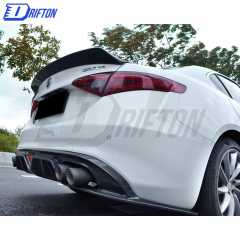 CMST Style Carbon Fiber Spoiler For Alfa Romeo Giulia Base Ti 2016-2023