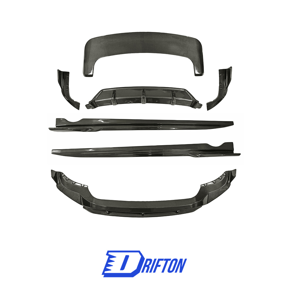 Black Knight Style Carbon Fiber Aero Body Kit For BMW X5 G05 2019-2023