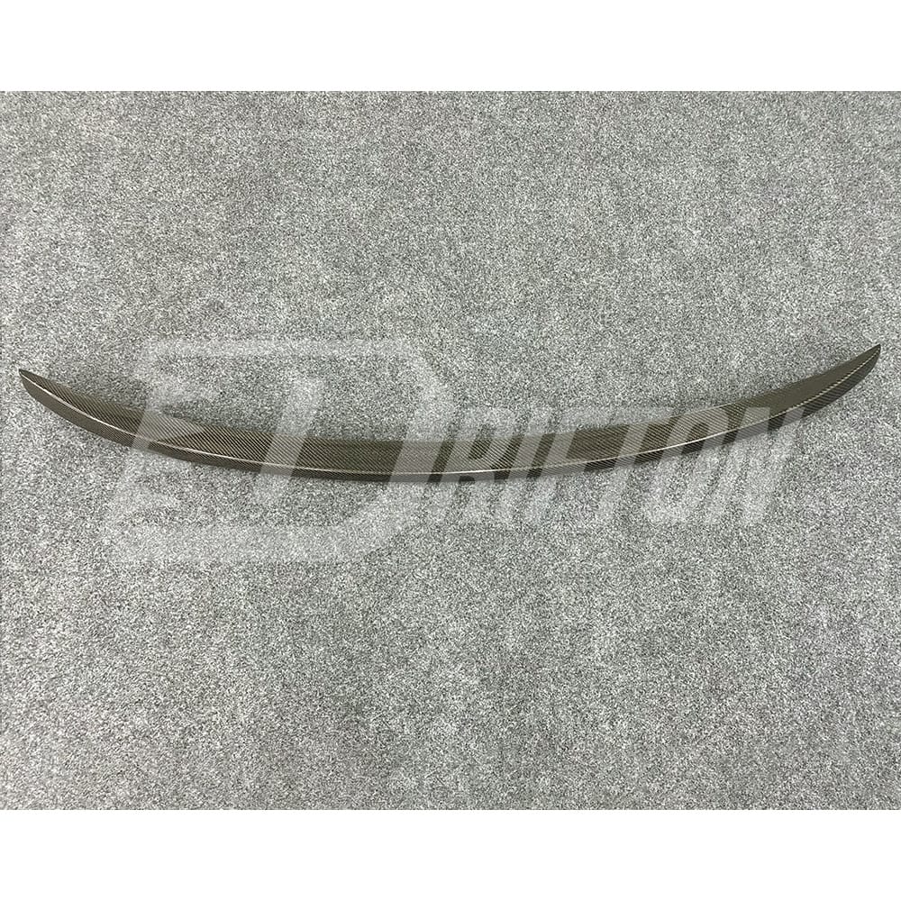 Black Knight Style Carbon Fiber Rear Spoiler For BMW X5 G05 2019-2023