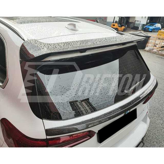 Black Knight Style Carbon Fiber Rear Spoiler For BMW X5 G05 2019-2023