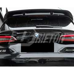 Black Knight Style Carbon Fiber Rear Spoiler For BMW X5 G05 2019-2023