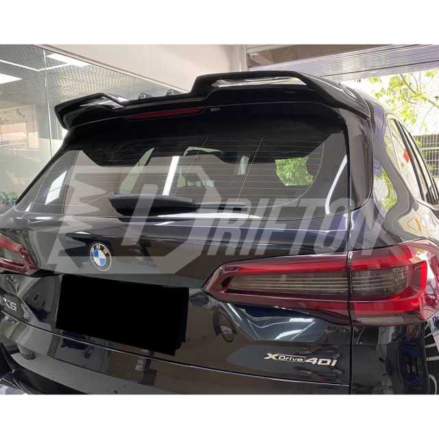 LD Style Carbon Fiber Roof Spoiler For BMW X5 G05 2019-2023