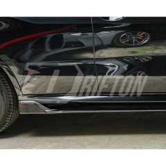 Black Knight Style Carbon Fiber Side Skirt For BMW X5 G05 2019-2023