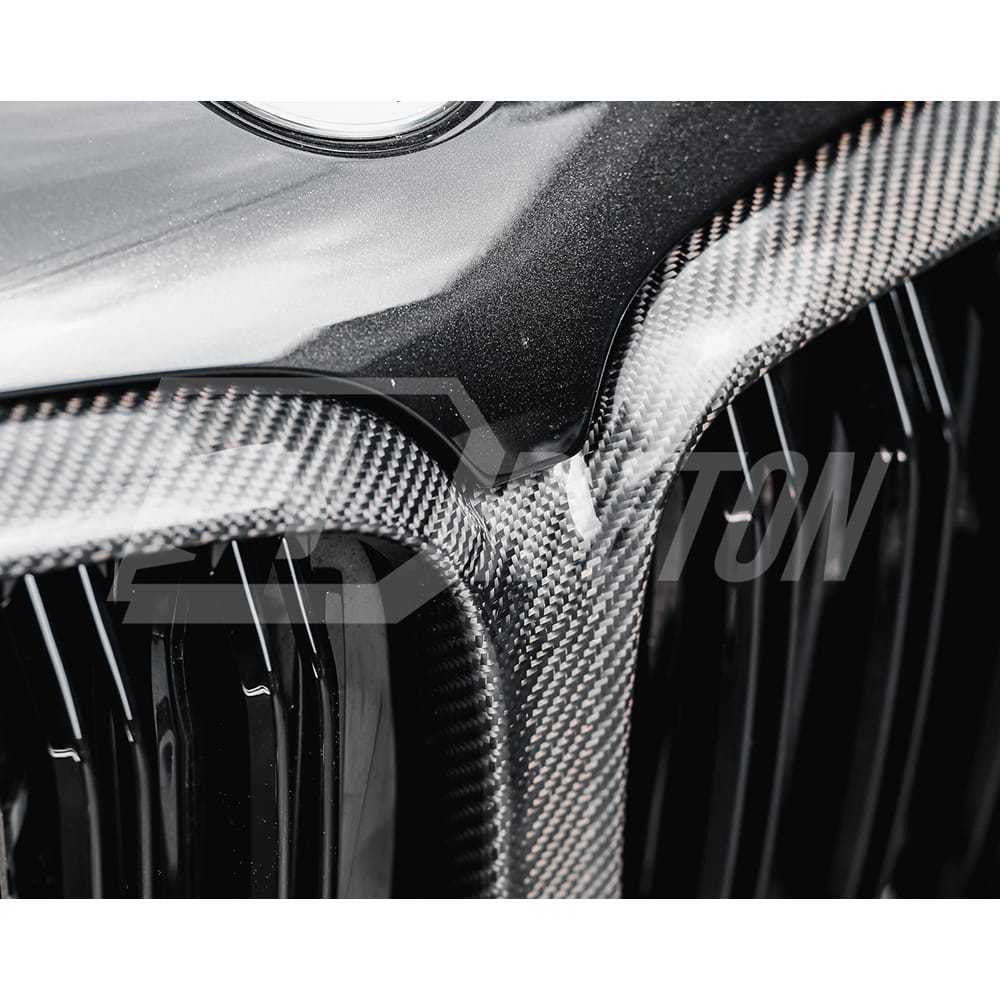 Carbon Fiber Front Grille For BMW X5 G05 2019-2023
