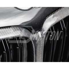 Carbon Fiber Front Grille For BMW X5 G05 2019-2023