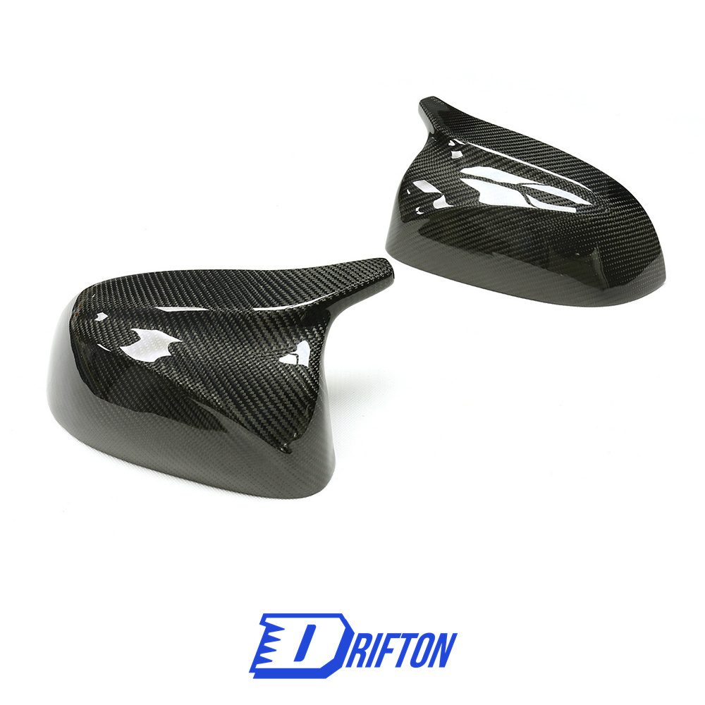 Carbon Fiber Replacement Side Mirror Cover For BMW X5 G05 2019-2023