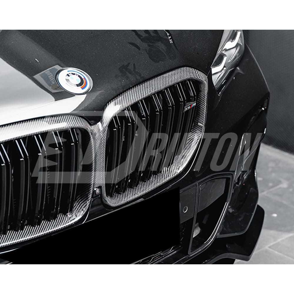 Carbon Fiber Front Grille For BMW X5 G05 2019-2023
