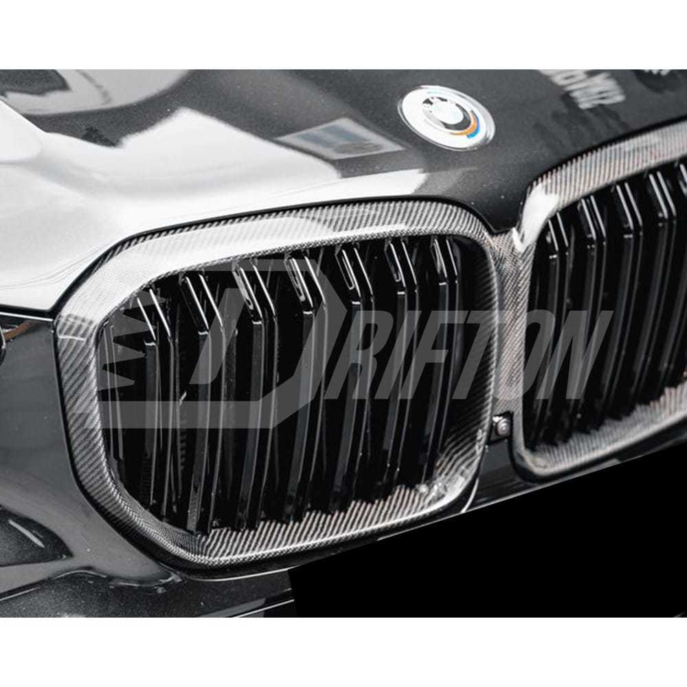 Carbon Fiber Front Grille For BMW X5 G05 2019-2023